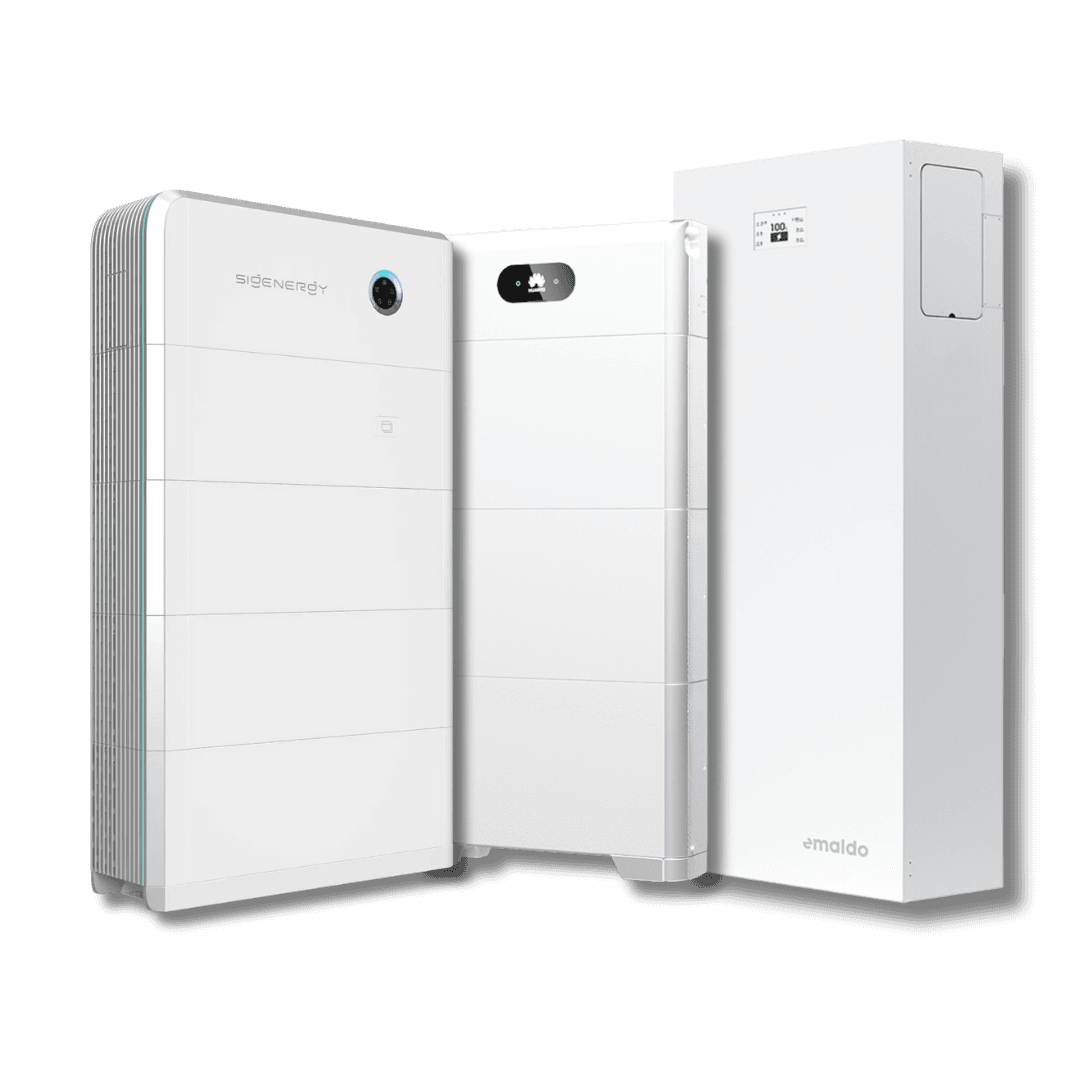 Tre moderna hembatterier för energilagring